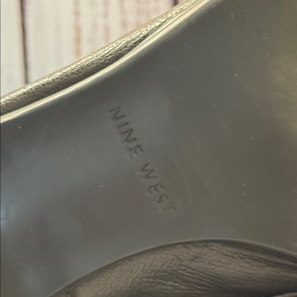 Nine West Black Leather Heeled Boots 8.5 NWT - Picture 13 of 16